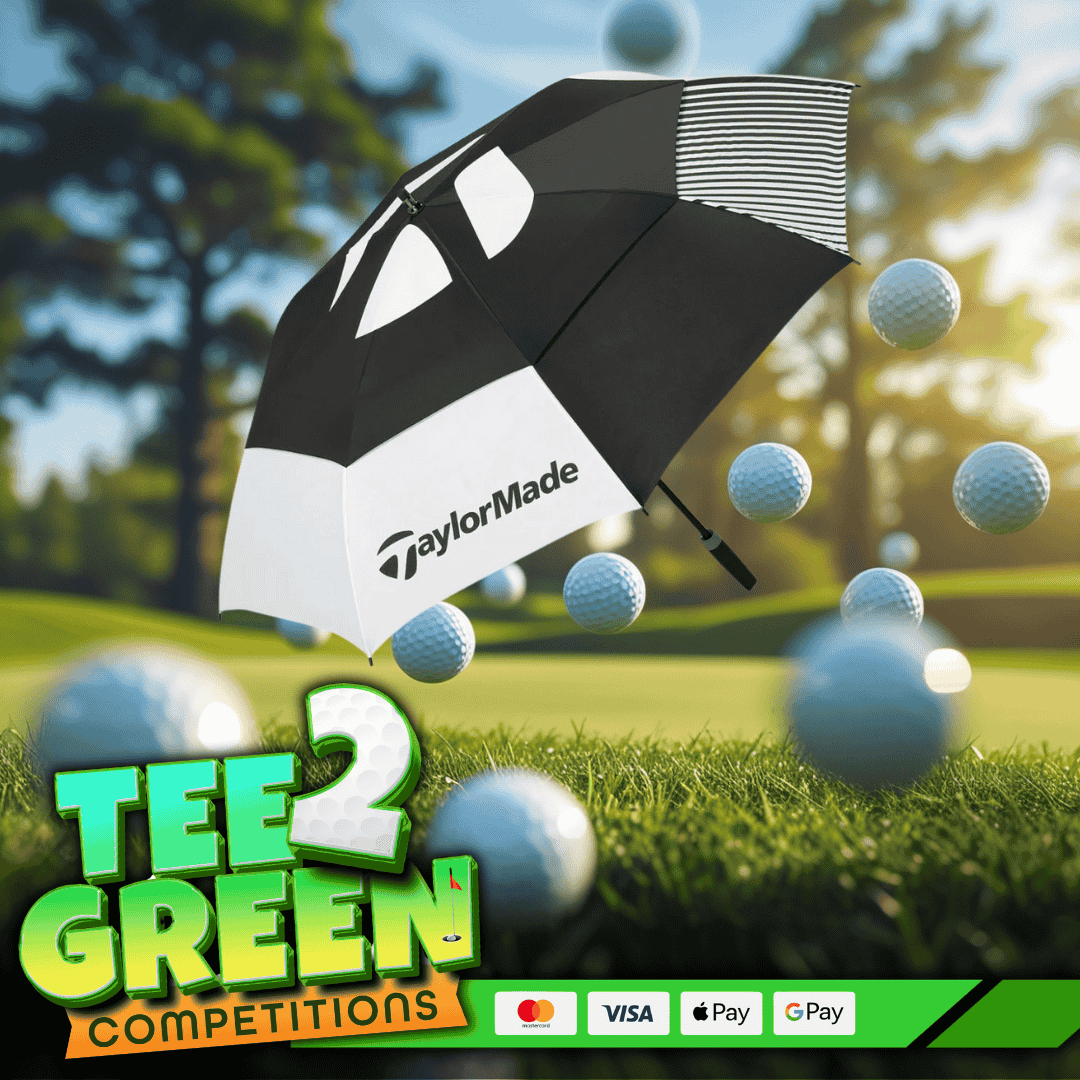 Taylormade 64 Double Canopy Umbrella