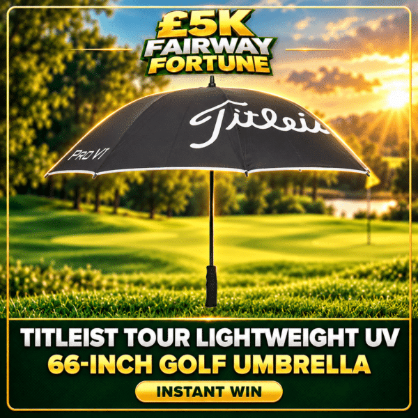 Titleist Tour Lightweight UV 66″ Umbrella OR £55