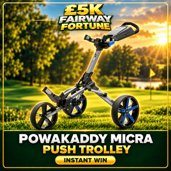 PowaKaddy Micra Push Trolley OR £180