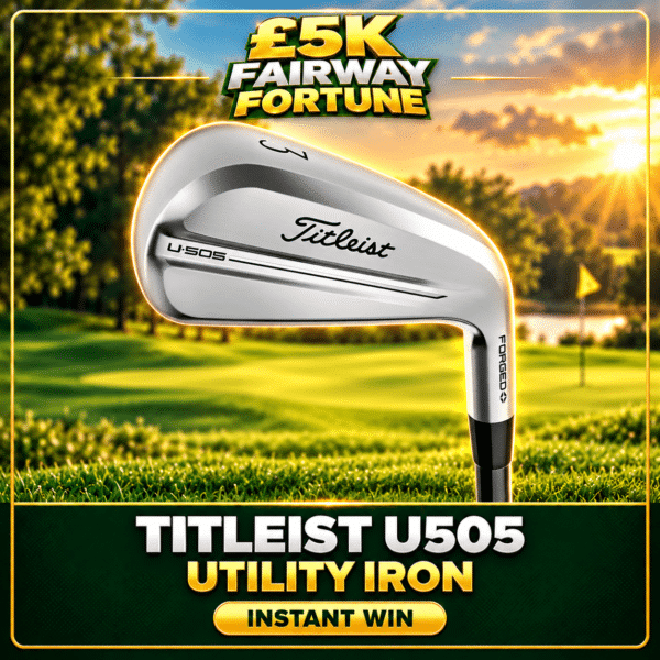 Titleist U505 Utility Iron — standard shaft OR £200